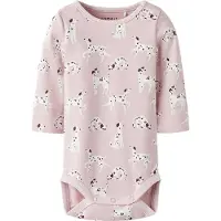 Name it Body I/e - NbfKilas - Bleket Mauve/Cloud Danser m. Pris - - 50 - Langermet Body