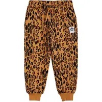 Mini Rodini Joggebukser - Leopard - Beige - - 2-3 år (92-98) - Joggebukse