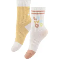 Liewood Sokker - 2-pack - Annette - Light Apricot/Krem De La C - - 25/28 - Sokker