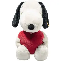 Steiff Kosedyr - 30 cm - Snoopy Love - Hvit - - OneSize - Kosedyr
