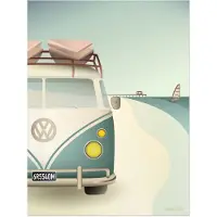 ViSSEVASSE Plakat - 50x70 - VW Camper - - OneSize - Plakat