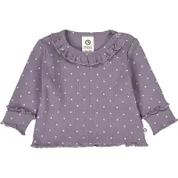 Müsli Genser - Rib - Dot - Lilac Tåke/Oak - - 1½ år (86) - Genser