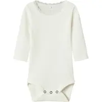 Name it Body I/e - Rib - Noos - NbfKab - Cloud Danser m. Blond - - 1 år (80) - Langermet Body