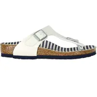 Birkenstock Sandaler - Gizeh - Nautical Stripes White - - 30 - Sandals