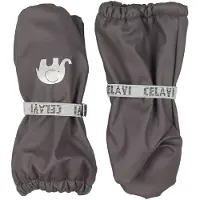 CeLaVi Votter m. Fleece - PU - Grå - - 2-4 år (92-104) - Votter