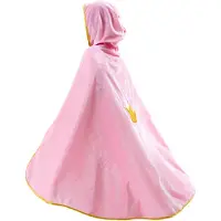 Den Goda Fen Kostymer - Prinsessekappe - Lyserød - - 4-7 år (104-122) - Kostymer