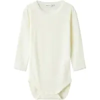 Name it Body I/e - Ull - Noos - NmfWang - Snow White m. Hullmøns - - 1½ år (86) - Langermet Body