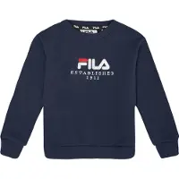 FILA Collegegenser - Benna - Black Iris m. Logo - - 1½-2 år (86-92) - Collegegenser