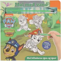 Forlaget Alvilda Malebok - Mal med vann - Paw Patrol Dinosaurer - - OneSize - Malebok