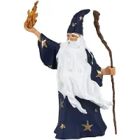 PAPO LA MAISON DES FIGURINES Veiviseren Merlin - H: 10,5 cm - - OneSize - Lekefigur