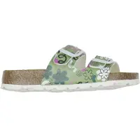 Superfit Sandaler - Fussbett tøffel - Grønn m. Trykk - - 28 - Sandals