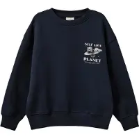 Sofie Schnoor Collegegenser - Eli - Navy Blue - - 14 år (164) - Collegegenser