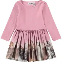 Molo Kjole - Rib - Candi - Fluffiness - - 1 år (80) - Kjole