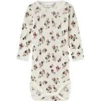 Name it Body I/e - Ull - Noos - NbfWang - Snow White m. Hullmøns - - 62 - Langermet Body