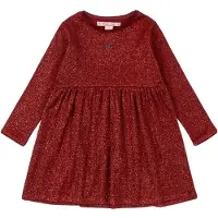 Konges Sløjd Kjole - Roli - Rød Dahlia m. Glitter - - 1½ år (86) - Kjole