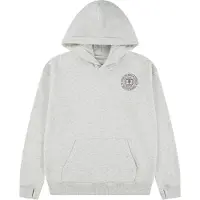 Abercrombie & Fitch Hettegenser - Lysegrå Melert m. Trykk - - 9-10 år (134-140) - Hettegenser