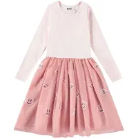 Molo Kjole m. Tyl/Palietter - Cyrus - Charlotte Rosa - - 7-8 år (122-128) - Kjole