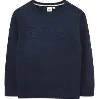 BOSS Genser - Strikk - Navy - - 14 år (164) - Genser