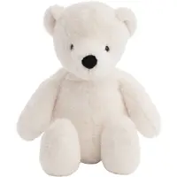 Naturezoo Kosedyr - 30 cm - Isbjørn - Hvit - - OneSize - Kosedyr
