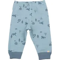 Joha Fox Ull Bomull Leggings Blå (120 / 6-7 år)