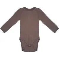 Smallstuff Body I/e - Ull - Rose Brown - - 2 år (92) - Langermet Body