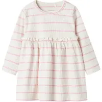 Name it Kjole - Rib - NbfKianna - Jet Strøm - - 50 - Kjole