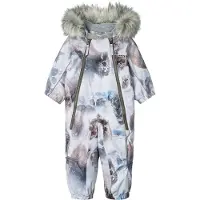 Molo Vinterdress - Pyxis Fur - Bison - - 4 år (104) - Vinterdress