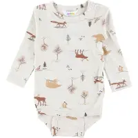 Joha Wood Animals Merino Ull Body Beige (60 / 3-4 mnd)