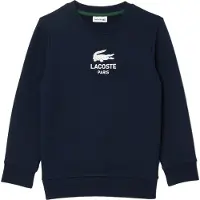 Lacoste Collegegenser - Blue Marine m. Logo - - 14 år (164) - Collegegenser