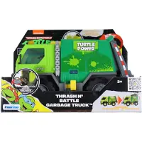 Turtles Søppelbil m. Lyd/Lys - Thrash N' Battle Garbage Truck - - OneSize - Bil