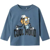 Name it Genser - NmmThor - China Blue - - 5 år (110) - Genser