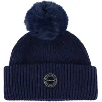 Gant Lue - Strikk - Ull - Pom Pom - Classic+ Blue - - L/XL - Lue