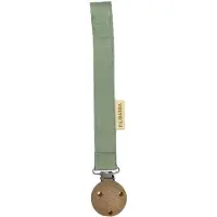 Filibabba Snor Til Smokk m. Velcro - Anbud Green - - OneSize - Smokkebånd