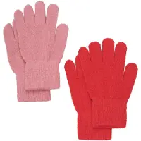 CeLaVi Hansker - Ull/Nylon - 2-pack - Cayenne - - 1-2 år (80-92) - Handsker