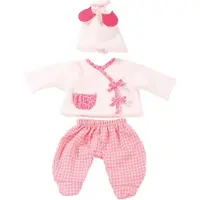 Götz Dukkeklær - Genser/Bukser - 30-33 cm - Leo &amp; Gingham - - OneSize - Dukkeklær