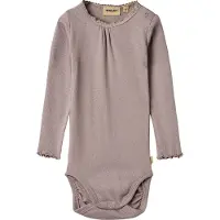 Wheat Body I/e - Rib - Dusty Purple - - 74 - Langermet Body