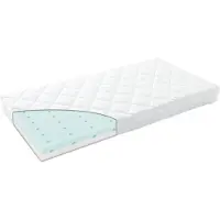Leander Madrass til Linea og Luna 120 sprinkelseng, Comfort