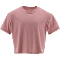 Under Armour T-skjorte - Beskåret - Trening - Rosa Eliksir - - 14-16 år (164-176) - T-skjorte