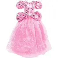 Great Pretenders Kostymer - Prinsessekjole - Royal Pen Rosa - - 7-8 år (122-128) - Kostymer