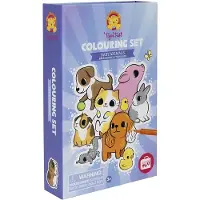 Adlibris Faresett - Colouring Set - Baby Animals - - OneSize - Fargesett