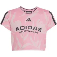 Adidas House Of Tiro Colors Of Football Crop Kortarmet T-skjorte