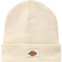 Dickies Lue - Strikk - Gibsland - Ecru m. Logo - - OneSize - Lue