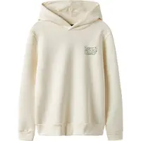 LMTD Hettegenser - NlnHjelp - Antique White/Jolly Green/Svart - - 15-16 år (170-176) - Hettegenser