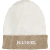 Tommy Hilfiger Lue - Strikk - Monotype - Gamle White - - S/M - Lue