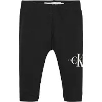 Calvin Klein Leggings - Monogram - Black - - 74 - Leggings