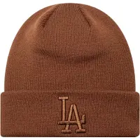 New Era Lue - Strikk - Dodgers - Med Brown - - 56-63 cm - Lue