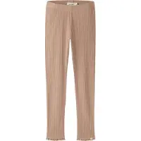 Lil´ Atelier Lil' Atelier Leggings - Rib - Viskose/Økologisk bomull - NmfBabe - - 6 år (116) - Leggings