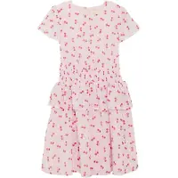 Creamie Kjole - Crepe Dobby - Rose Rosa m. Kirsebær - - 9 år (134) - Kjole