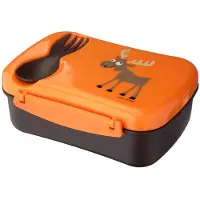 Carl Oscar Matboks m. Kjøleelement - 600 ml - Oransje Elg - - OneSize - Matboks
