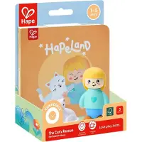 Hape Bildebok m. Figur - Katteredningen - - OneSize - Bildebok